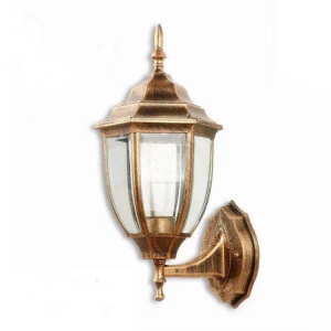 Lumière de jardin hexagonale de style européen extérieure étanche à la pluie