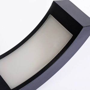 Lumière de jardin en aluminium moulé
