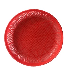 Tamis rouge en plastique pour épaissir et laver le riz pour l'agriculture