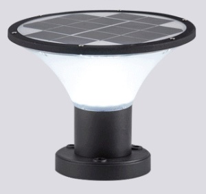 Lampe solaire LED 12W pour mur extérieur clôture et portail