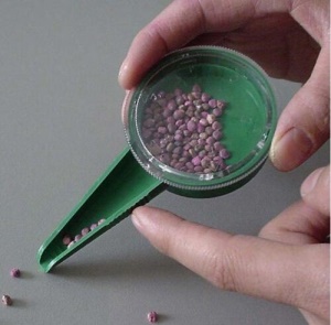 Semoir adapté à toutes les tailles de graines 5 vitesses réglable 19g