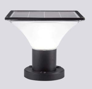 Lampe solaire LED 12W pour mur extérieur clôture et portail
