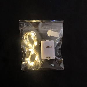 guirlande lumineuse en cuivre pour décoration