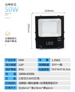 Projecteur d'extérieur à LED