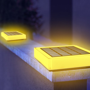 SOLAR LIGHTS  Lampe à lumière  solaire pour clôtures extérieures