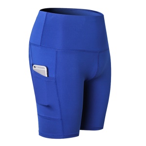 YUERLIAN Culotte short de yoga  moulante à séchage rapide avec poche