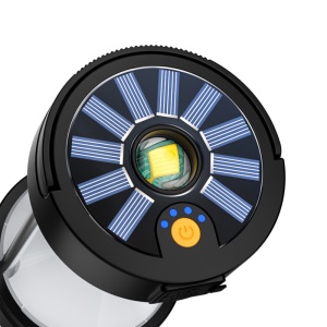 Lampe de camping solairerechargeable entrée  type C