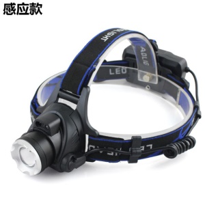 Lampe torche frontale T6 rechargeable LED induction à forte propagation de  lumière lointaine