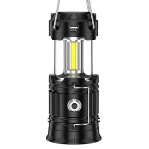 Lampe de camping solaire à led rechargeable par usb