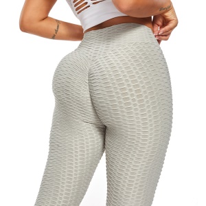 YIZHENXUSHA pantalon de yoga jacquard Legging sport pour femmes