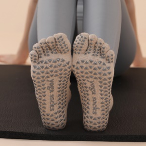 Chaussettes de yoga Caoutchouc antidérapant