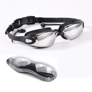 Lunettes de natation électroplaquées Silicone étanche