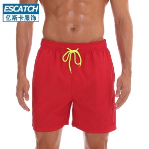ESCATESCATCH Short de plage décontracté pour hommes maillot de bain
