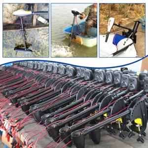 SUYI Moteur marin propulseur d'hélice électrique avec  réglage multivitesse  sans balais  à hélice bour bateau gonflable