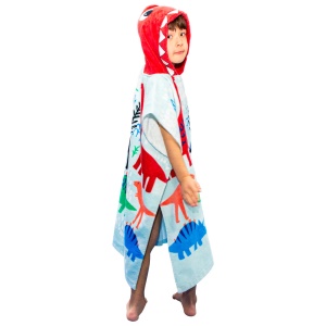Serviette de bain portable pour enfant en coton