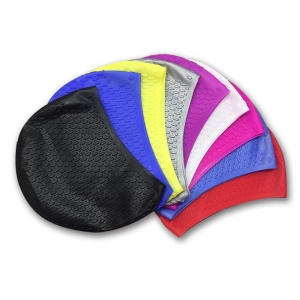 Bonnet de natation pour hommes et femmes  en Silicone imperméable