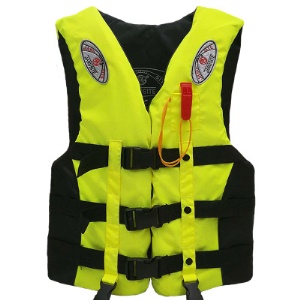 JIARUISITE Combinaison de sauvetage  en tissu Oxford à trois rangées de fermoirs de sécurité