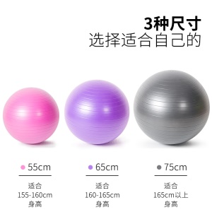 DKTFITNESS balle de yoga épaissie antidéflagrante en pvc ballon de yoga