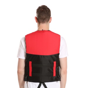 JIARUISITE Combinaison de sauvetage  en tissu Oxford à trois rangées de fermoirs de sécurité