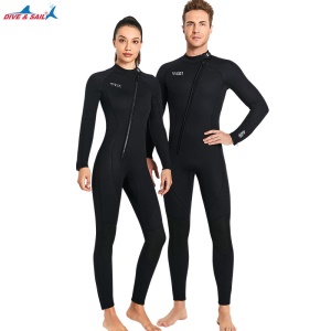 DIVE & SAIL Combinaison de plongée  résistante au froid, une pièce à trois couches