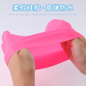 Bonnet de bain en silicone pur