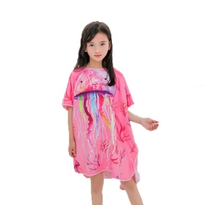 Serviette de plage à capuche pour enfants