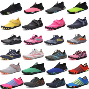 Chaussures de natation semelle en caoutchouc