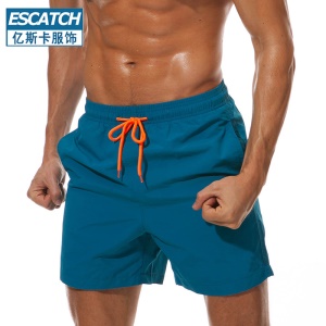 ESCATESCATCH Short de plage décontracté pour hommes maillot de bain