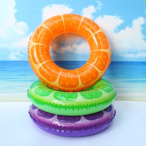 Anneau de natation en PVC gonflable pour adultes  Bouée de sauvetage pour piscine
