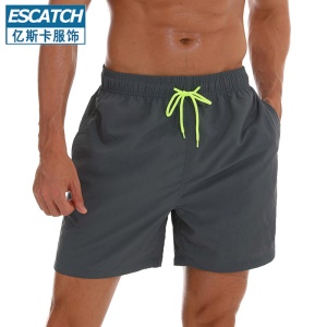 ESCATESCATCH Short de plage décontracté pour hommes maillot de bain