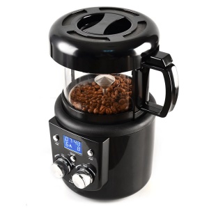 Cafemasy machine de torréfaction de café mini air chaud timing