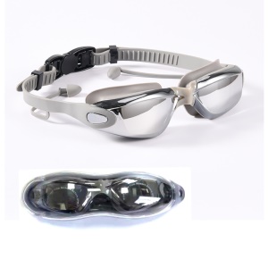 Lunettes de natation électroplaquées Silicone étanche