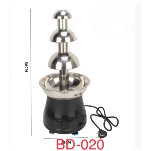 BANGDI Fontaine de chocolat en acier inoxydable quatre étages