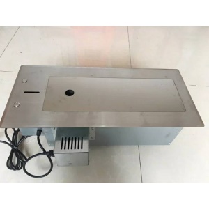 TANZHIMEI barbecue automatique sans fumée  pour grillades et rôtisserie