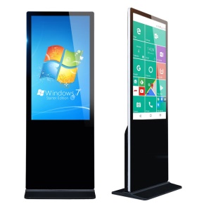 YUJIAN Écran publicitaire LCD  HD au sol écran tactile
