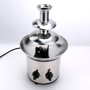 Fontaine de chocolat en acier inoxydable triple/quadruple