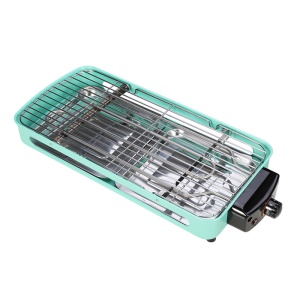 Machine à barbecue électrique   sans fumée pour rôtisserie et grillades