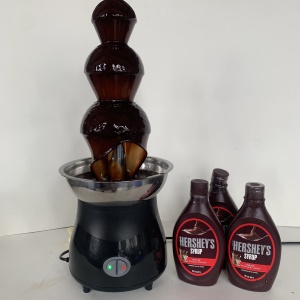BANGDI Fontaine de chocolat en acier inoxydable quatre étages