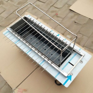 TANZHIMEI barbecue automatique sans fumée  pour grillades et rôtisserie