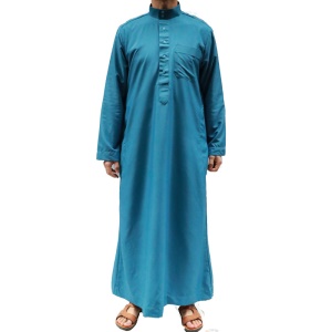 Vêtements musulmans pour hommes 2 pièces jacquard tissé