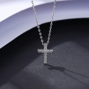 Pag & Mag Chrétien collier s925 croix en argent sterling