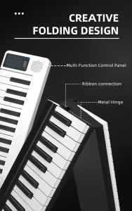 Wersi BR-01 piano électronique pliable 88 touches portable