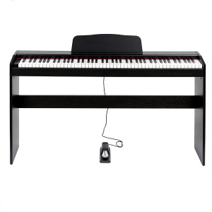 Susanly Piano droit  88 touches lourdes  en acier