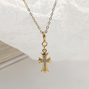 YUANFAN Accessoires chrétiens Croix galvanoplastie
