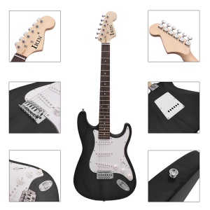 IRIN ST  Guitare électrique 38 pouces avec  sac