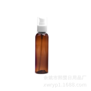Flacon en plastique de 120ml avec couvercle complet et pompe type de pression