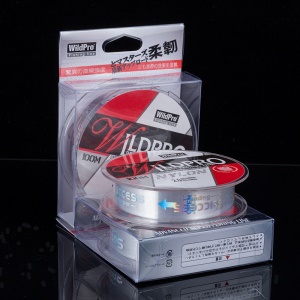 Ligne de pêche transparente Wildpro 100 m fil de pêche