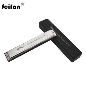 Harmonica en inox en Do 24 trous