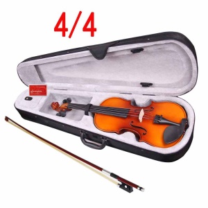 Violon en bois massif 4/4 à 1/32