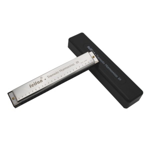 Harmonica en inox en Do 24 trous
